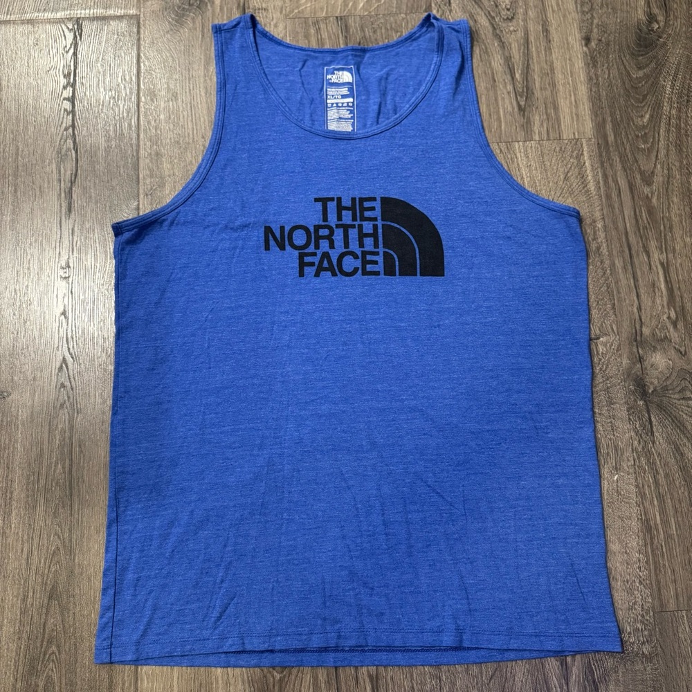 The North Face Royal Blue Tee size XL men tank